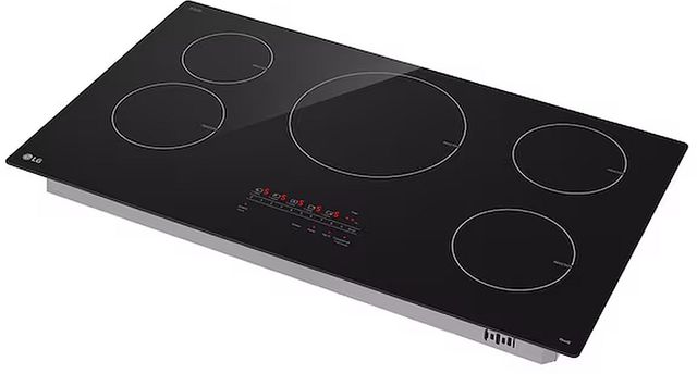 LG 36" Black Smart Induction Cooktop with UltraHeat™ 4.3kW Element-1