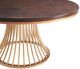 Michael Amini® Camellia Field Warm Pecan Round Dining Table-2