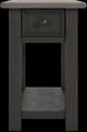 Signature Design by Ashley® Tyler Creek Grayish Brown End Table with Black Base -2