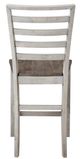 Steve Silver Co.® Abacus Smoky Alabaster/Smoky Honey Counter Chair-2