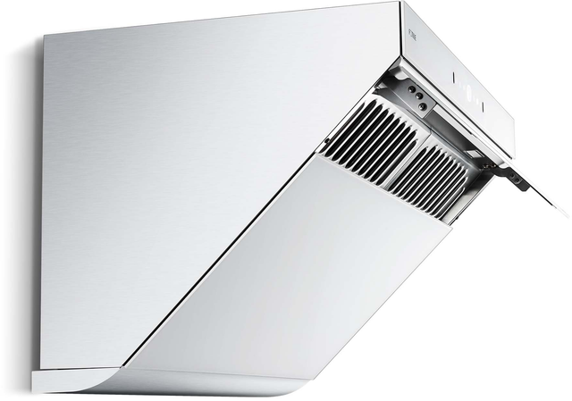 FOTILE Slant Vent 30" Schott White Wall Mount/Under Cabinet Range Hood-3