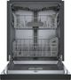 Bosch® 300 Series 24" Black Front Control Built-In Dishwasher-1