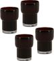 Dovetail Furniture Nguyen 4-Piece Brown Large Vase Set-0
