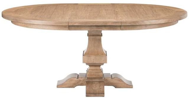 Liberty Furniture Haven Hills Camel Beige Pedestal Dining Table-3