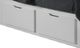 Night & Day Furniture™ Spices Bedroom White Queen Drawer Pedestal Bed-1