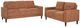 Coaster® Bowen II 2-Piece Rust Upholstered Sofa Set-0