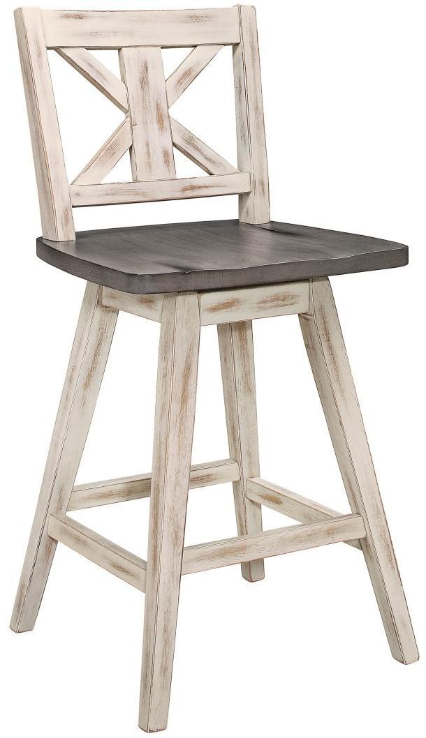 Mazin Furniture Amsonia Swivel Counter Height Chair-0