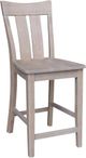 John Thomas Furniture® Cosmopolitan Ava Taupe Gray Counter Stool-0