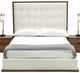 VIG Furniture Modrest Amberlie Walnut/White Queen Panel Bed-0