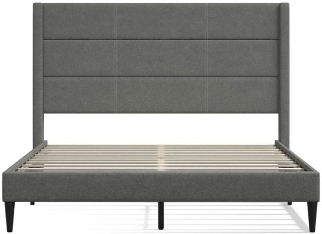 American Wholesale Furniture Tellworth Stone Queen Upholstered Bed-2