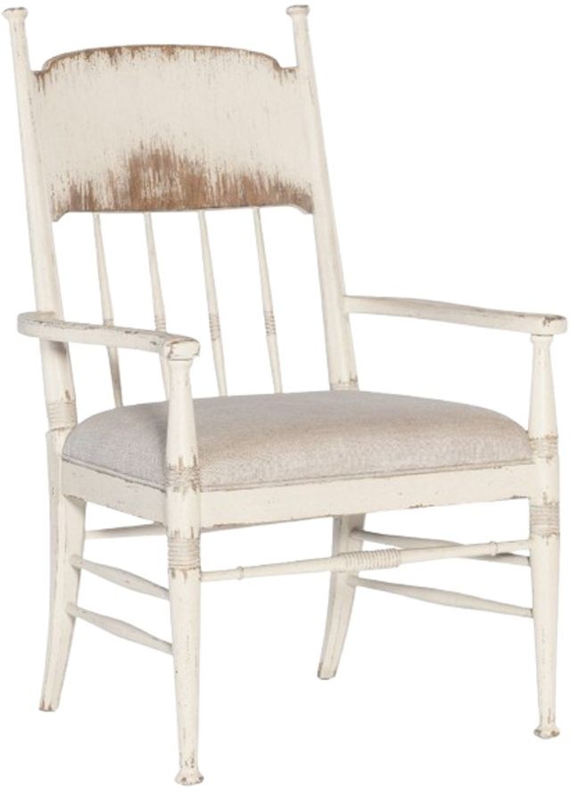 Hooker® Furniture Americana Biscuit/Daisy Dining Arm Chair-0