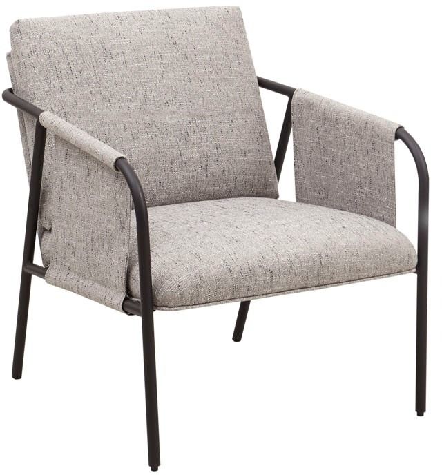 Olliix by INK+IVY Ryan Gray Accent Chair-1