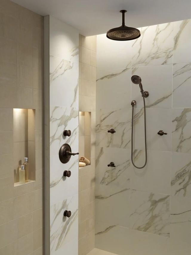 Brizo Essential™ Venetian Bronze® Touch-Clean® Round Body Spray-1