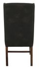International Furniture Direct Riverwood Black/Brown Side Chair-4