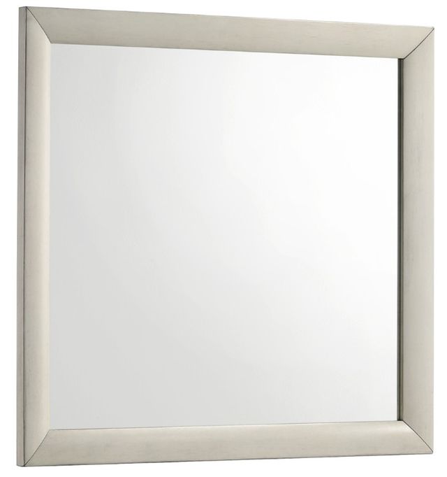 Crown Mark Emily White Dresser Mirror-0