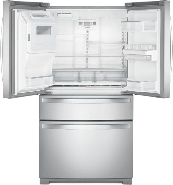 Whirlpool® 36" 26.0 Cu. Ft. Fingerprint Resistant Stainless Steel French Door Refrigerator-1