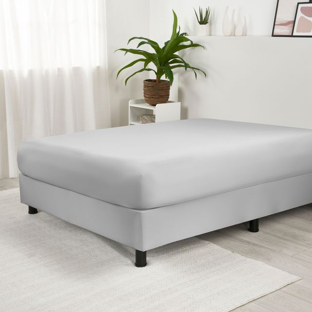 BEDGEAR® Dri-Tec® Light Gray King Foundation Cover-1
