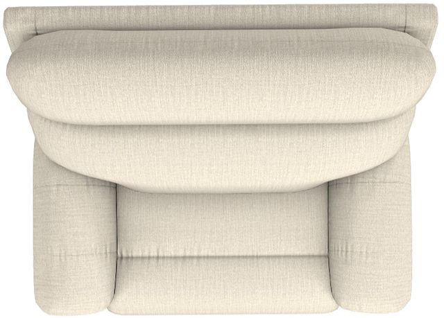La-Z-Boy® Roman Cream Power Reclining Chair and a Half with Headrest and Lumbar-5