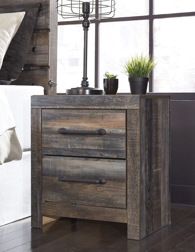 Signature Design by Ashley® Drystan Brown Rustic Nightstand-3