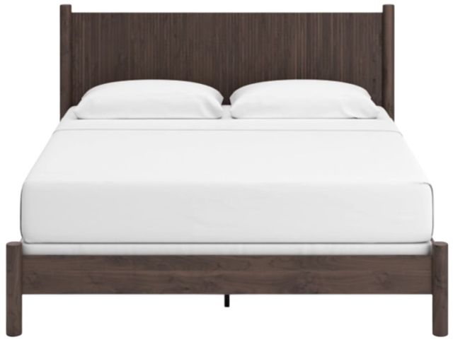 Signature Design by Ashley® Pamytta Brown King Panel Bed-2
