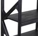 Porter International Designs Canberra Black Small Bookcase-4