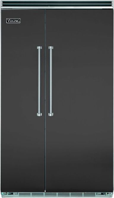 Viking® 48" 5 Series Cast Black Refrigerator Door Panel Kit-0
