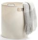 Giftcraft Cream Large Basket with Handles-1