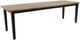 Mavin Customizable 84" Boat Extendable Dining Table with 18" Leaf-0