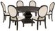 Coaster® Twyla 7-Piece Cream/Dark Cocoa Dining Set-0