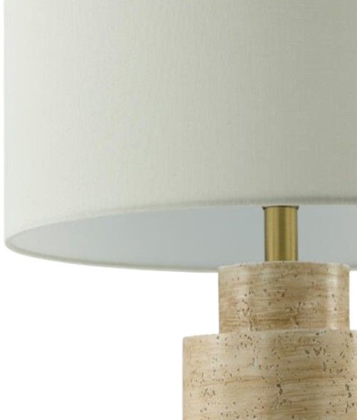 Surya Ongato Beige Table Lamp-1