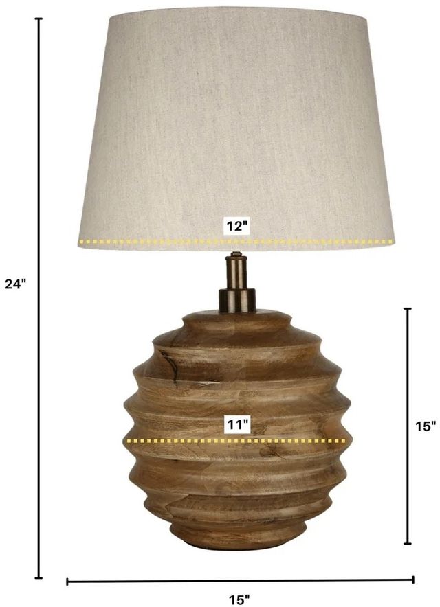 LH Home Skye Natural Table Lamp-2