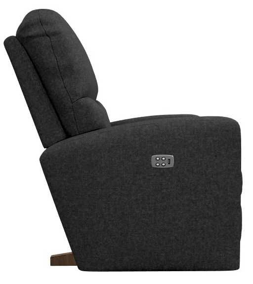 La-Z-Boy® Sherman Midnight Power Rocking Recliner-3