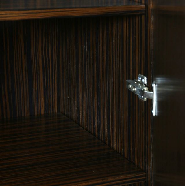 Harp & Finial® Brentwood Ebony Macassar Cabinet-2