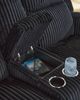 Signature Design by Ashley® Forest Lake Black Power Reclining Loveseat with Console and Adjustable Headrest-5