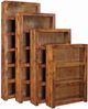 aspenhome® Contemporary Alder Lifestyle Fruitwood 48" Fruitwood Bookcases-2