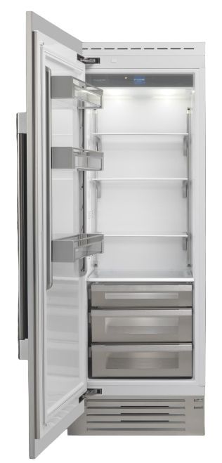 Fulgor Milano 24" 13 Cu. Ft. Panel Ready Built-In Column Refrigerator-1