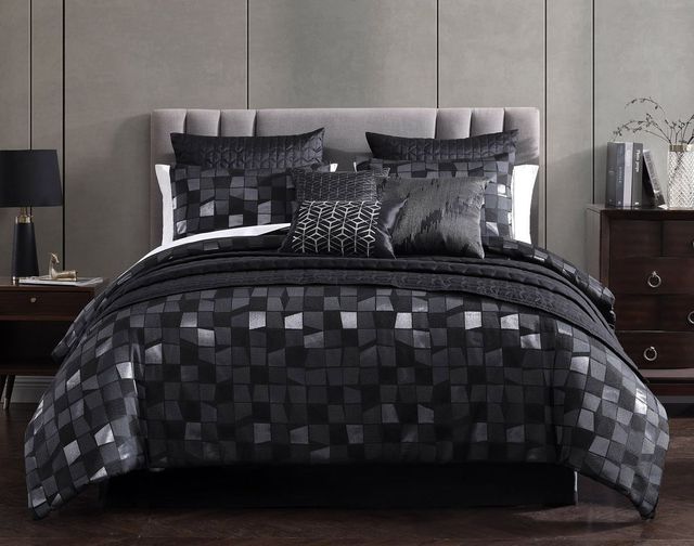 Hallmart Collectibles Ritzy 10-Piece King Comforter Set-1