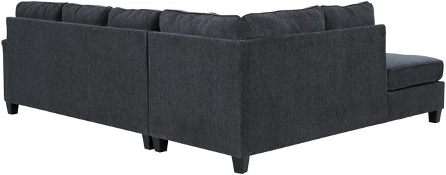 Signature Design by Ashley® Abinger 2-Piece Smoke Left-Arm Facing Sofa Sleeper Sectional with Chaise-1
