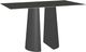 Amisco Customizable Gemma 84" Rectangular Bar Height Pub Table with 0.5" Starstone on Glass Top-0