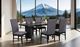 Furniture of America® Easingwold Black Dining Table-1