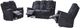 Primo™ International Anakin Riagan Graphite Manual Reclining Loveseat-3