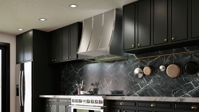 Elica Disegno Series Catania 36" Stainless Steel Wall Mounted Range Hood-2