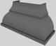 Vent-A-Hood® Designer Series 60" Gunsmoke Wall Mounted Range Hood-4