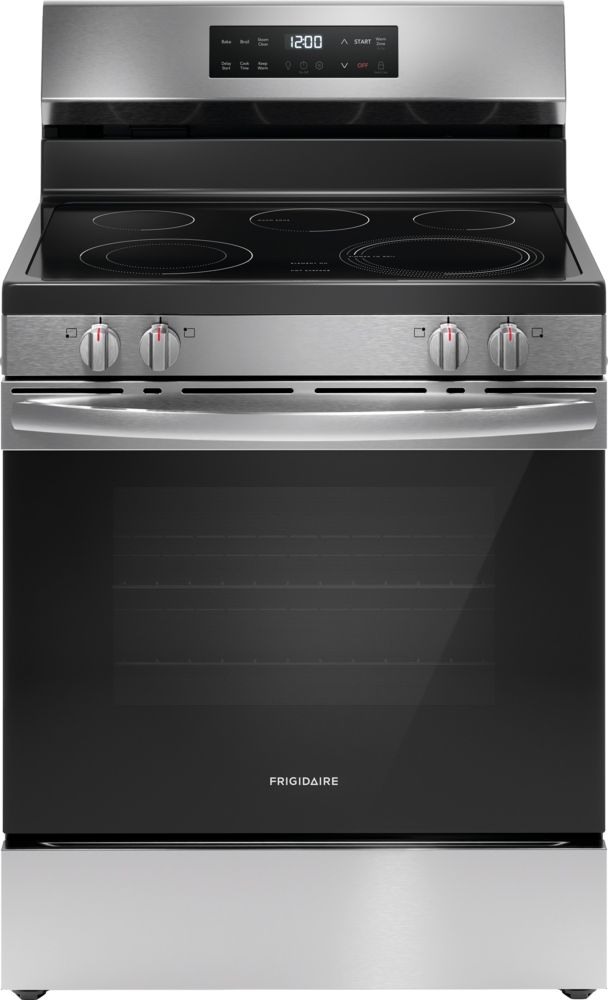Frigidaire® 30" Stainless Steel Freestanding Electric Range-0