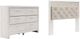 Signature Design by Ashley® Altyra 2-Piece White Queen Panel Headboard Bed Set-0