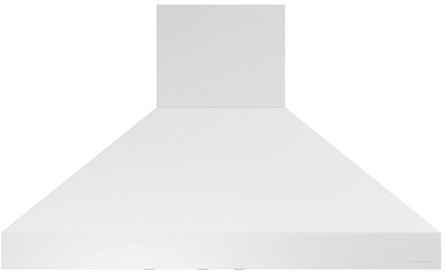 Vent-A-Hood® 54" White Euro-Style Island Range Hood-0