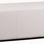 Jaymar White Large Ottoman-1