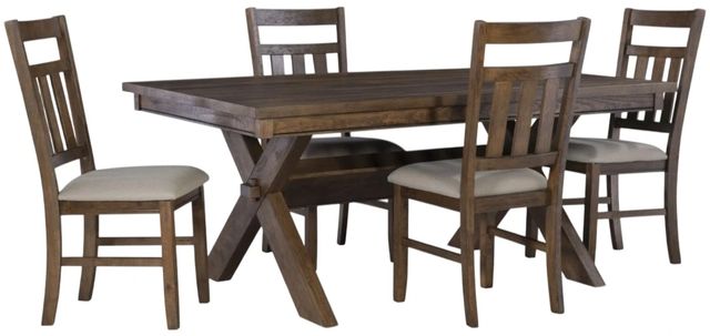Powell® Turino 5-Piece Rustic Umber Dining Set-0