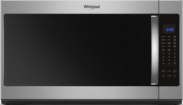 Whirlpool® 2.1 Cu. Ft. Fingerprint Resistant Stainless Steel Over The Range Microwave