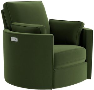 Joybird Corey Royale Forest Power Swivel Recliner